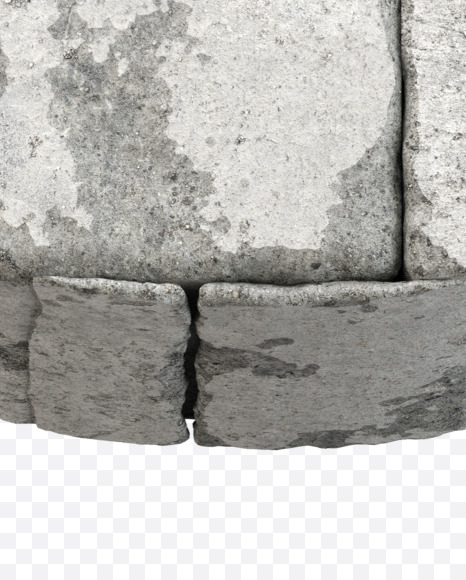 Letter S from Concrete wall on Yellow Images Creative Fonts - S33965