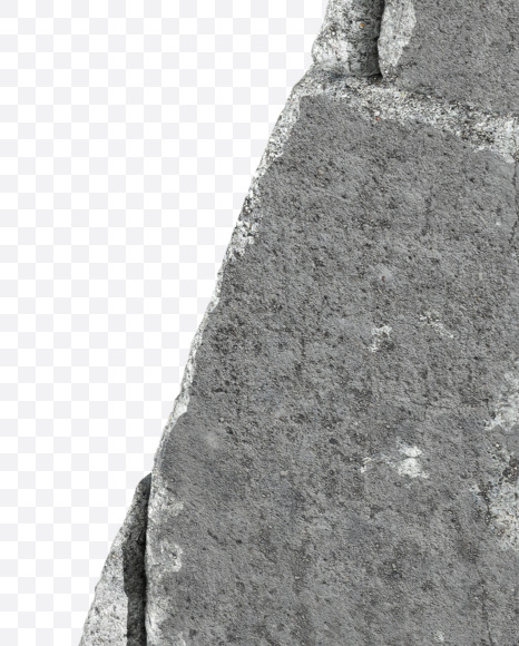 Letter X from Concrete blocks on Yellow Images Creative Fonts - S34060