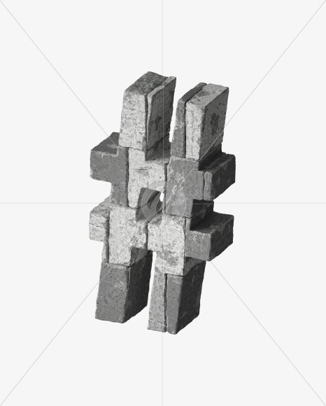 # from Concrete blocks on Yellow Images Creative Fonts - S34075