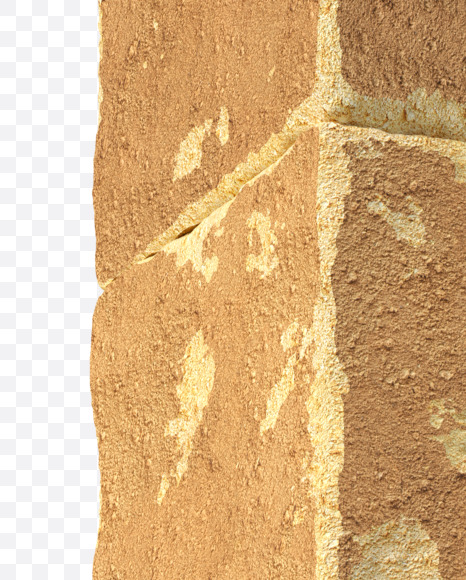 Letter F from City wall on Yellow Images Creative Fonts - S34132