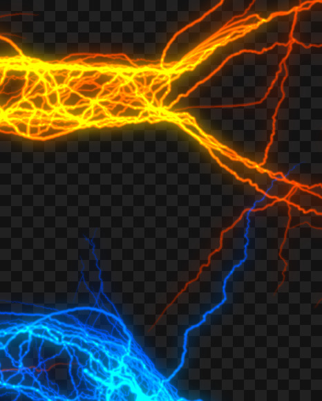 5 from Lighting Font on Yellow Images Creative Fonts - S34202