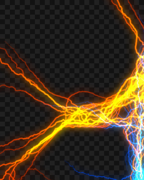 1 from Lighting Font on Yellow Images Creative Fonts - S34198