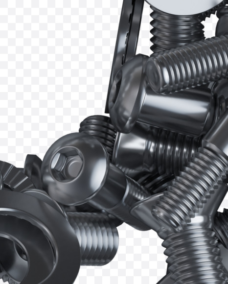 9 from Nuts and bolts on Yellow Images Creative Fonts - S34329