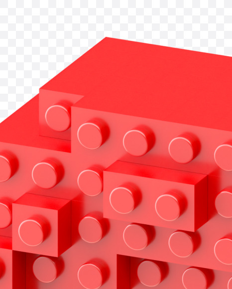 0 from Lego go Font on Yellow Images Creative Fonts - S34422