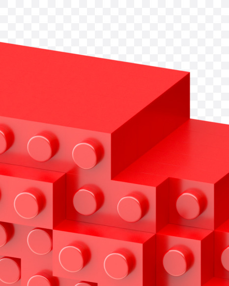 2 from Lego go Font on Yellow Images Creative Fonts - S34414