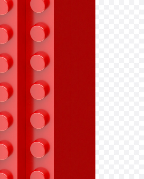 Letter I from Lego go Font on Yellow Images Creative Fonts - S34395