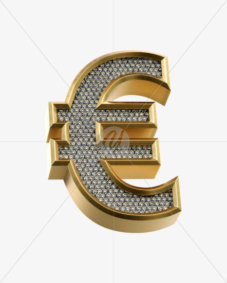 euro from Luxury Font on Yellow Images Creative Fonts - S34470