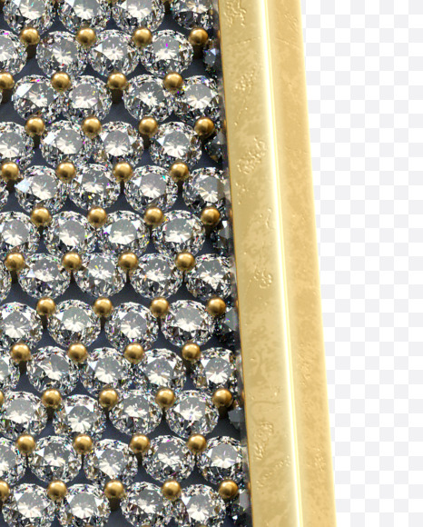 Letter L from Luxury Font on Yellow Images Creative Fonts - S34442
