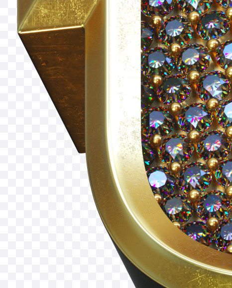 euro from Luxury diamonds on Yellow Images Creative Fonts - S34561