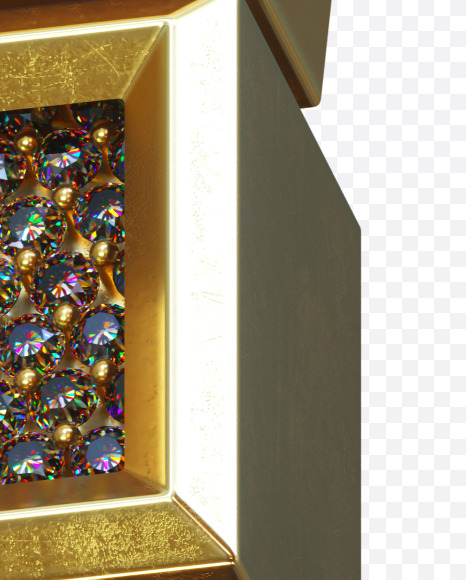 ? from Luxury diamonds on Yellow Images Creative Fonts - S34558