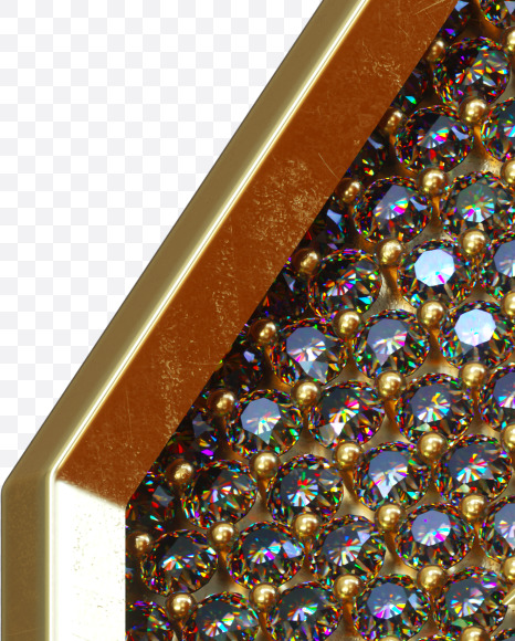 4 from Luxury diamonds on Yellow Images Creative Fonts - S34550