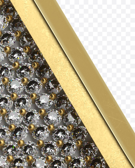 Letter X from Luxury Gold on Yellow Images Creative Fonts - S34592