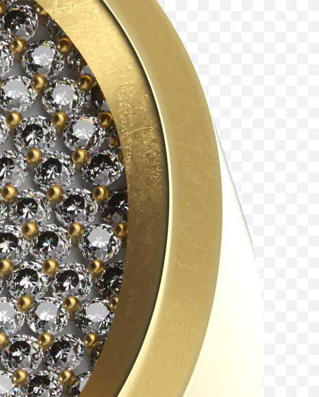 $ from Luxury Gold on Yellow Images Creative Fonts - S34608