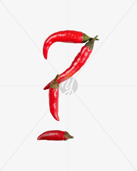 ? from Chilli Pepper Font on Yellow Images Creative Fonts - S34745