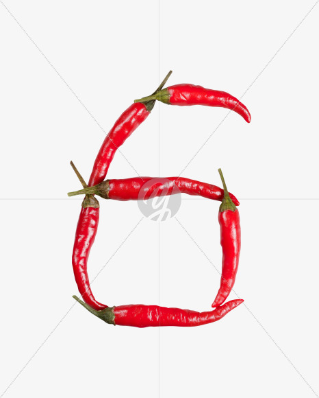 6 from Chilli Pepper Font on Yellow Images Creative Fonts - S34739