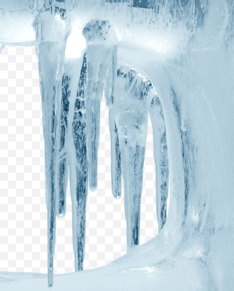 Letter B from Ice Age Font on Yellow Images Creative Fonts - S34800