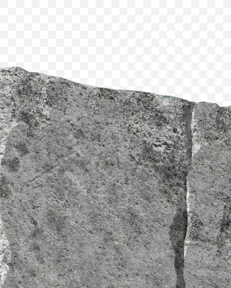 Letter P from Concrete Wall Font on Yellow Images Creative Fonts - S34904