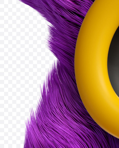 Letter X from Happy Monster Font on Yellow Images Creative Fonts - S35276