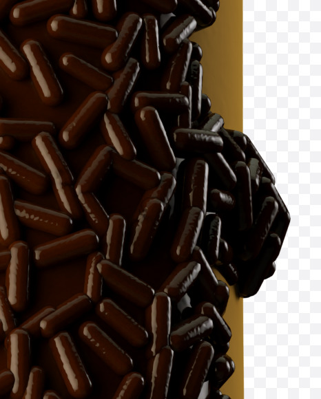 ! from Chocolate Donut on Yellow Images Creative Fonts - S35336