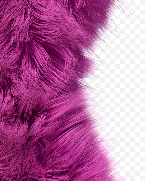 Letter X from Pink Fur Passion Font on Yellow Images Creative Fonts - S35503