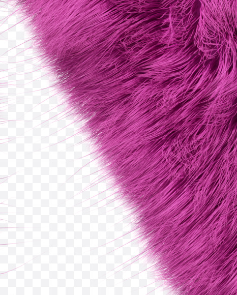 Letter N from Pink Fur Passion Font on Yellow Images Creative Fonts - S35493