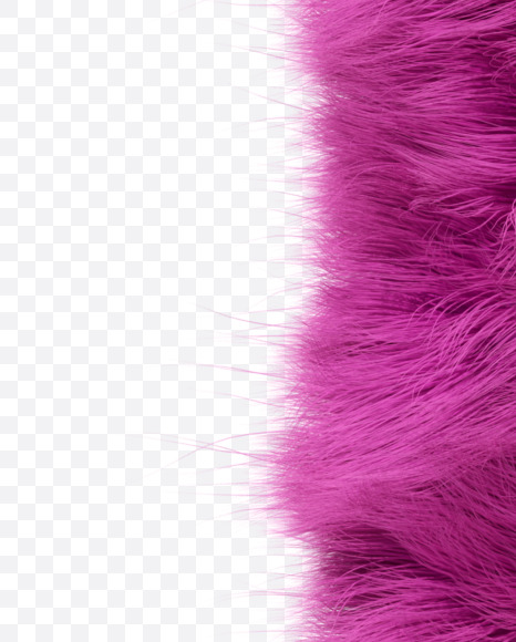 Letter F from Pink Fur Passion Font on Yellow Images Creative Fonts - S35485