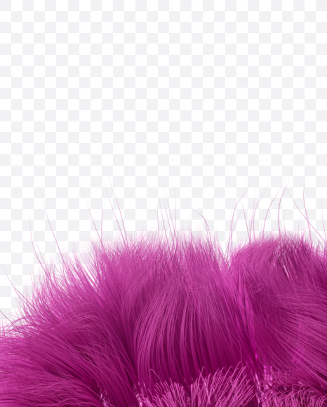 Letter M from Pink Fur Passion Font on Yellow Images Creative Fonts - S35492