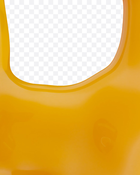 Letter R from Yellow wax Font on Yellow Images Creative Fonts - S35849