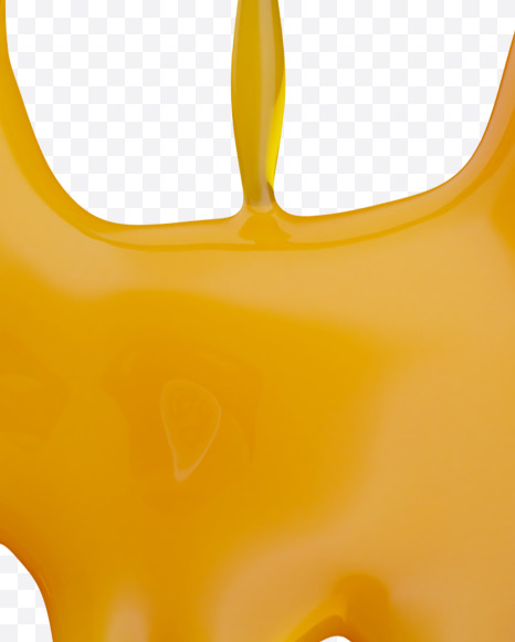 Letter Q from Yellow wax Font on Yellow Images Creative Fonts - S35848