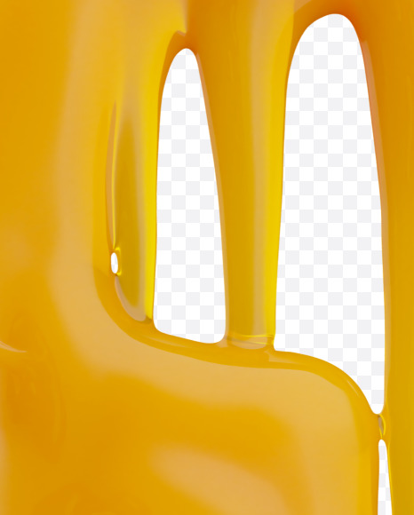 pound from Yellow wax Font on Yellow Images Creative Fonts - S35873