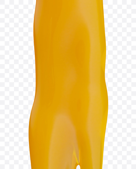 Letter I from Yellow wax Font on Yellow Images Creative Fonts - S35840