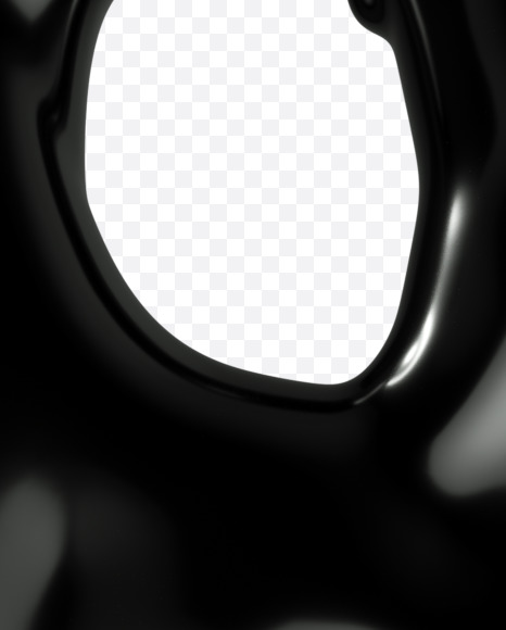 8 from Oil pollution Font on Yellow Images Creative Fonts - S35910