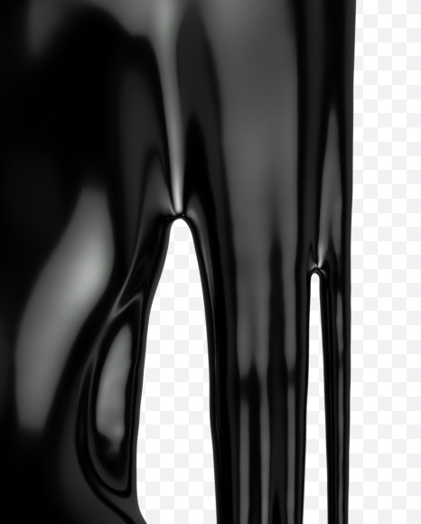 ? from Oil pollution Font on Yellow Images Creative Fonts - S35914