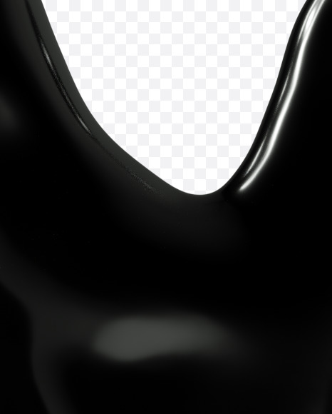 Letter Y from Oil pollution Font on Yellow Images Creative Fonts - S35901