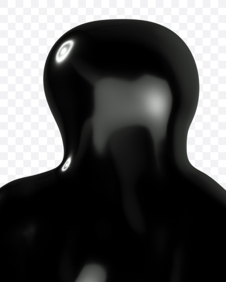 $ from Oil pollution Font on Yellow Images Creative Fonts - S35919