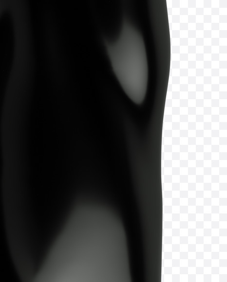 Letter M from Oil pollution Font on Yellow Images Creative Fonts - S35889