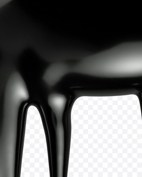 6 from Oil pollution Font on Yellow Images Creative Fonts - S35908