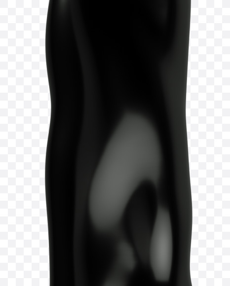 Letter I from Oil pollution Font on Yellow Images Creative Fonts - S35885