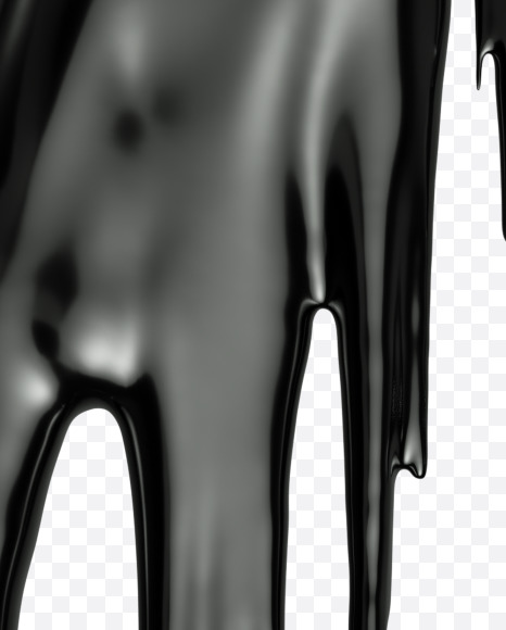 7 from Oil pollution Font on Yellow Images Creative Fonts - S35909