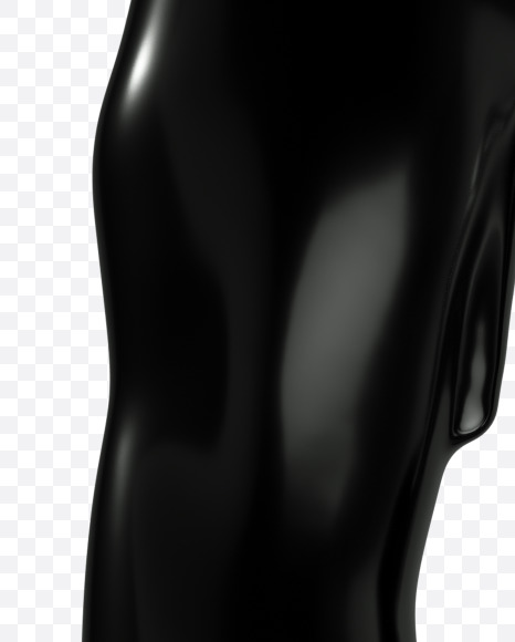 Letter G from Oil pollution Font on Yellow Images Creative Fonts - S35883