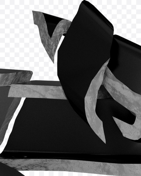 Letter E from A Broken Life Font on Yellow Images Creative Fonts - S35926