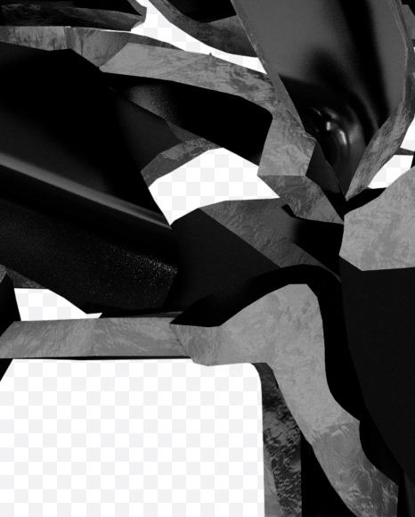 Letter T from A Broken Life Font on Yellow Images Creative Fonts - S35941