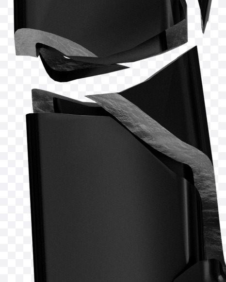 Letter L from A Broken Life Font on Yellow Images Creative Fonts - S35933