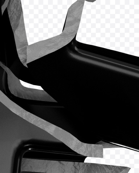 Letter F from A Broken Life Font on Yellow Images Creative Fonts - S35927