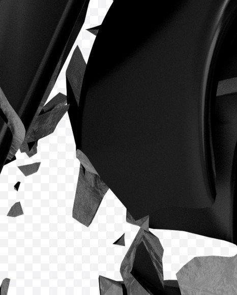 % from A Broken Life Font on Yellow Images Creative Fonts - S35953