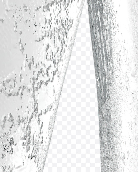 Letter M from Clean Ice Font on Yellow Images Creative Fonts - S36190