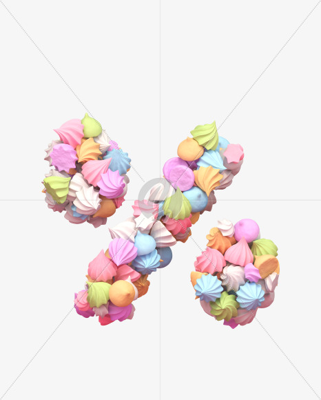 percent meringue