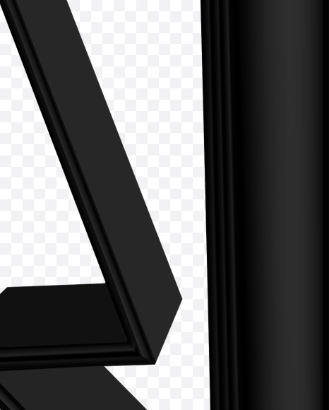 Letter T from Black Font 