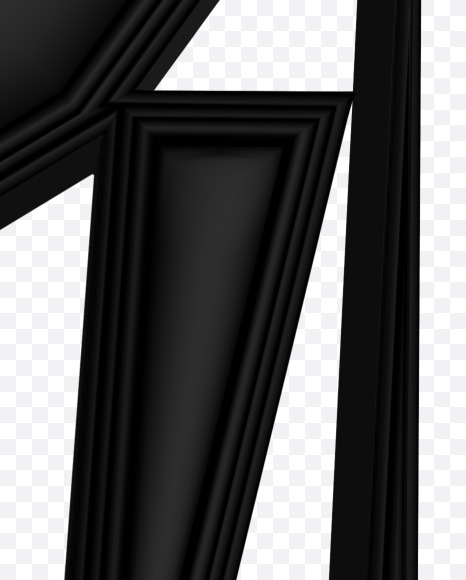 1 from Black Font