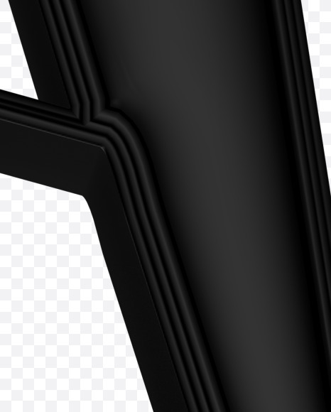 Letter A from Black Font